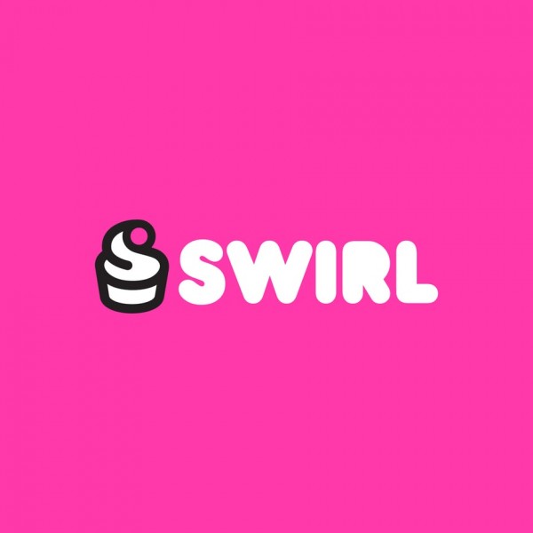 Swirl frozen yogurt  logo 