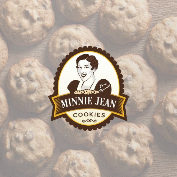 Minnie Jean Cookies  logo 