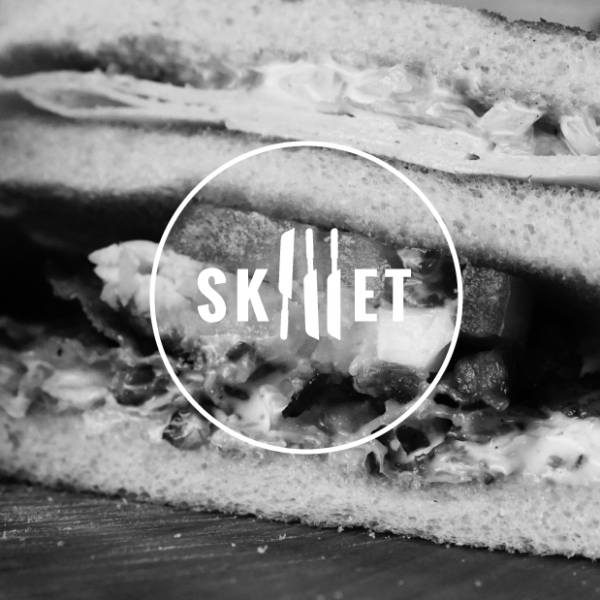 Skillet food truck  logo 