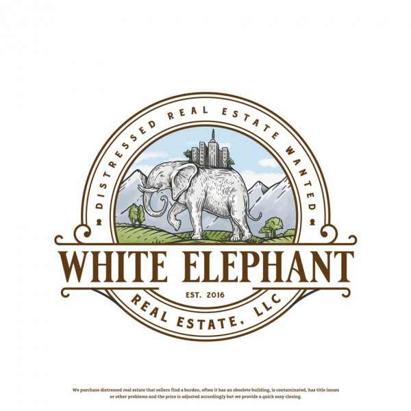 White Elephant Label