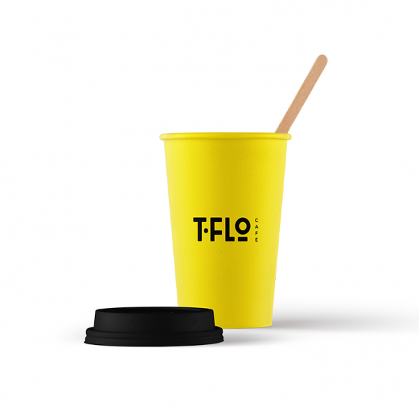 T-flo Cafe  logo 