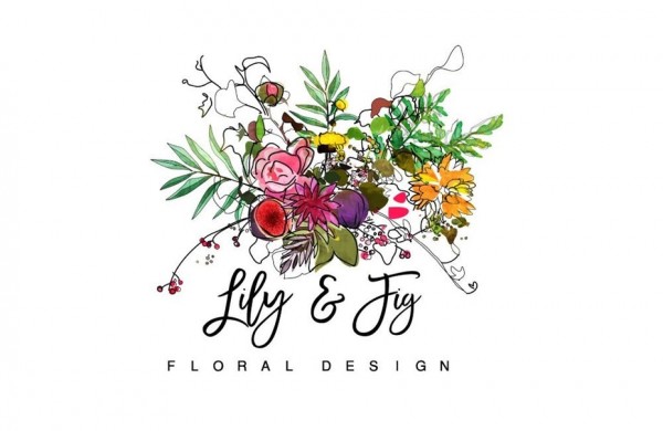 floral  logo 