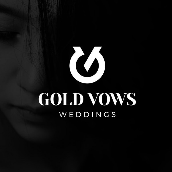 Modern wedding  logo 