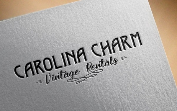 Vintage wedding  logo 