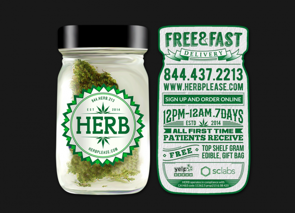 HERB business card design