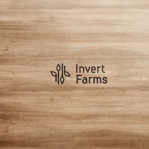  logo  with inverted plants