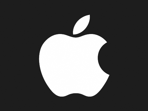 The Apple  logo 