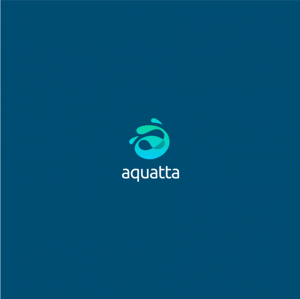 Aquatta  logo  concept