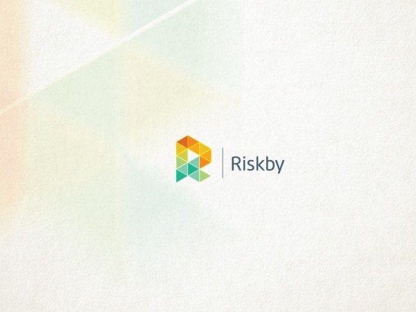 Colorful grid-based  logo 