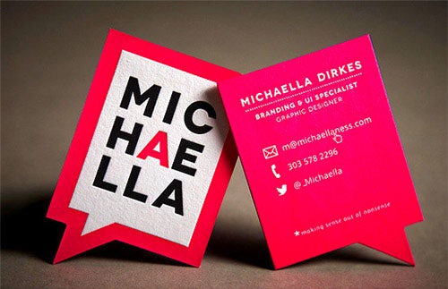 business card