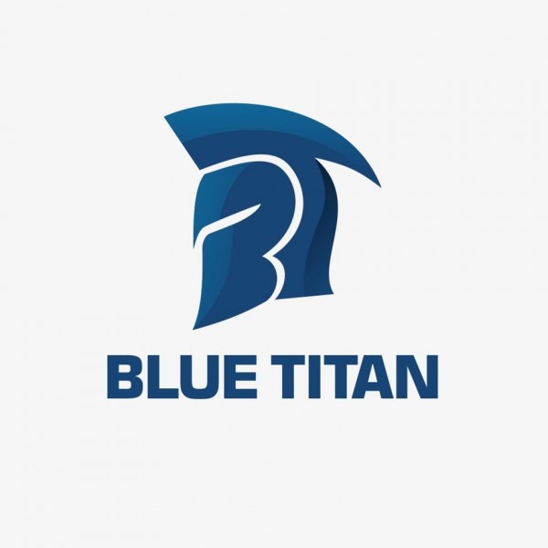 Blue Titan  logo 