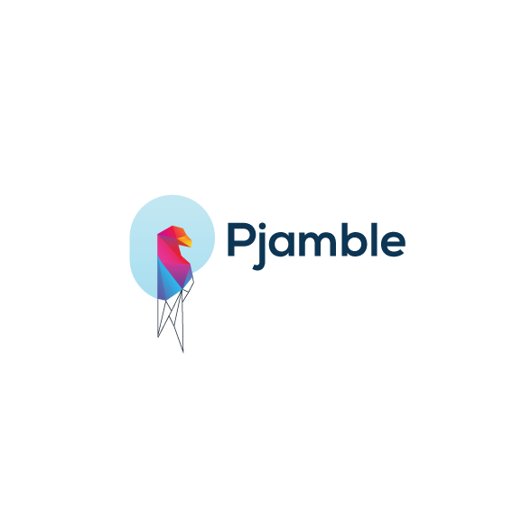 Pjamble  logo  design