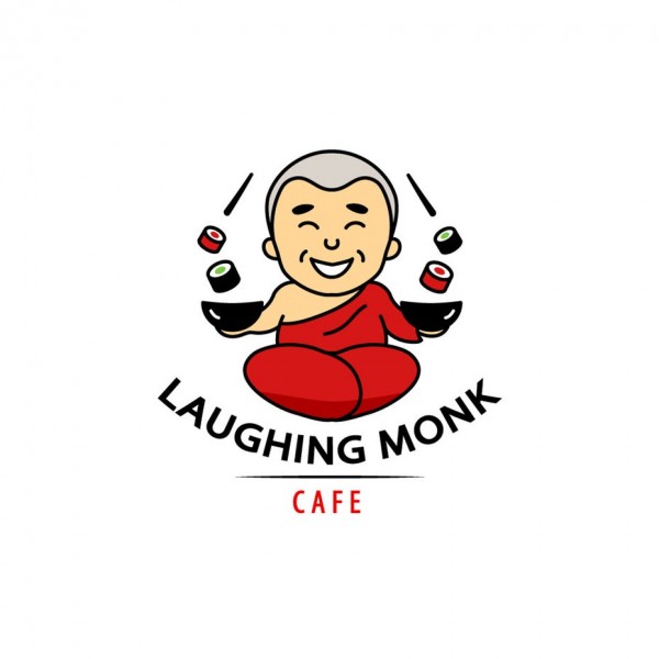 laughing monk cafe design