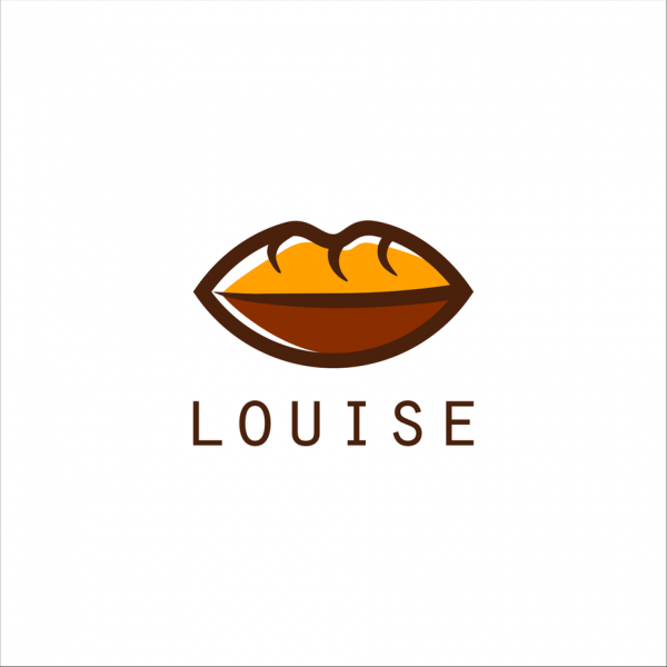 bread and coffee  logo  design