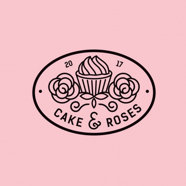 Sweetooth  logo : Cake & Roses