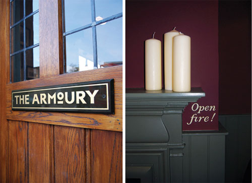 The Armoury identity design