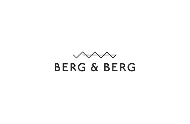 Berg & Berg服裝品牌logo設計，vis視覺識別全案設計