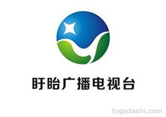 盱眙廣播電視臺臺標標志logo設(shè)計，品牌vi設(shè)計