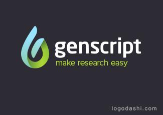 GenScript標志標志logo設計，品牌vi設計