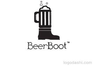 BeerBoot標(biāo)志logo設(shè)計(jì)，品牌vi設(shè)計(jì)