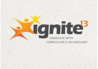 Ignite13教育標志logo設計，品牌vi設計