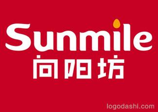 向陽坊食品字體標志logo設計，品牌vi設計