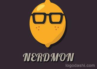 Nerdmon標(biāo)志標(biāo)志logo設(shè)計，品牌vi設(shè)計