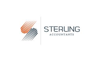 STERLING會計師標志logo設計，品牌vi設計