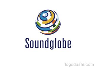 Soundglobe商標標志logo設(shè)計，品牌vi設(shè)計