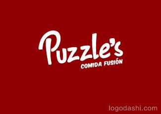 Puzzles標志標志logo設(shè)計，品牌vi設(shè)計