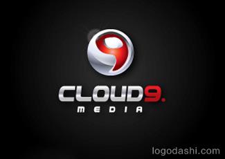 CLOUD9商標標志logo設(shè)計，品牌vi設(shè)計