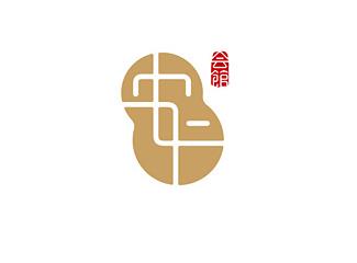 安仁會館標(biāo)志標(biāo)志logo設(shè)計，品牌vi設(shè)計