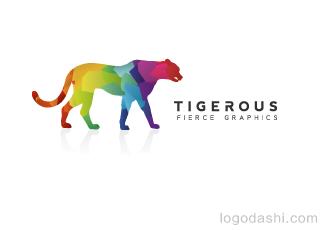 Tigerous標(biāo)志標(biāo)志logo設(shè)計，品牌vi設(shè)計