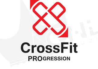 CrossFit標志標志logo設計，品牌vi設計