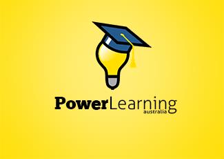 Power教育標志logo設(shè)計，品牌vi設(shè)計