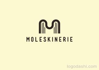 Moleskinerie標(biāo)志logo設(shè)計(jì)，品牌vi設(shè)計(jì)