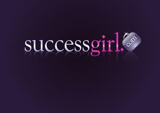 Successgirl網(wǎng)站標(biāo)志標(biāo)志logo設(shè)計(jì)，品牌vi設(shè)計(jì)