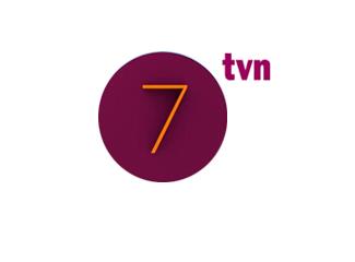 波蘭TVN7頻道臺(tái)標(biāo)標(biāo)志logo設(shè)計(jì)，品牌vi設(shè)計(jì)