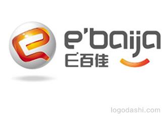 E百佳通訊標志logo設計，品牌vi設計