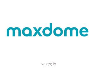 德國視頻點播服務平臺Maxdome標志標志logo設計，品牌vi設計