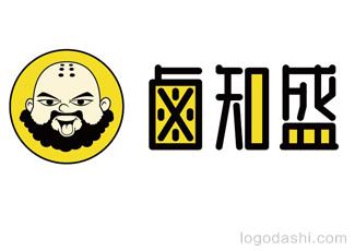 鹵知盛標志logo設計，品牌vi設計