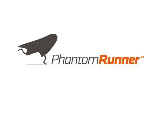 PhantomRunner標(biāo)志logo設(shè)計，品牌vi設(shè)計