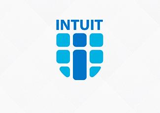 INTUIT標(biāo)志logo設(shè)計，品牌vi設(shè)計