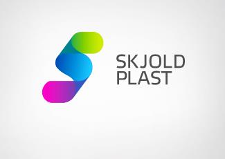 Skjoldplast標(biāo)志標(biāo)志logo設(shè)計(jì)，品牌vi設(shè)計(jì)