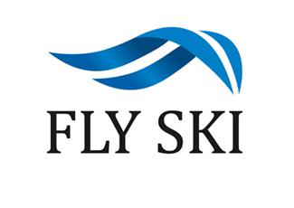 FlySki標(biāo)識(shí)標(biāo)志logo設(shè)計(jì)，品牌vi設(shè)計(jì)