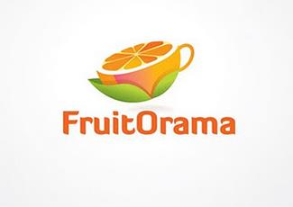 Fruitorama標(biāo)志logo設(shè)計(jì)，品牌vi設(shè)計(jì)