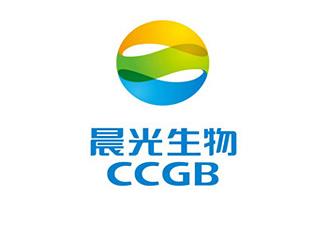 晨光生物標志logo設計，品牌vi設計