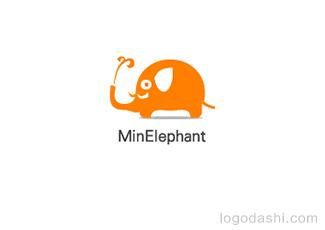 MinElephant標志標志logo設(shè)計，品牌vi設(shè)計