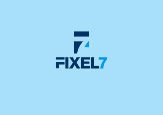 Fixel7標志標志logo設(shè)計，品牌vi設(shè)計