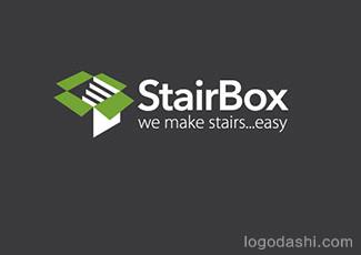 StairBox標(biāo)志logo設(shè)計(jì)，品牌vi設(shè)計(jì)